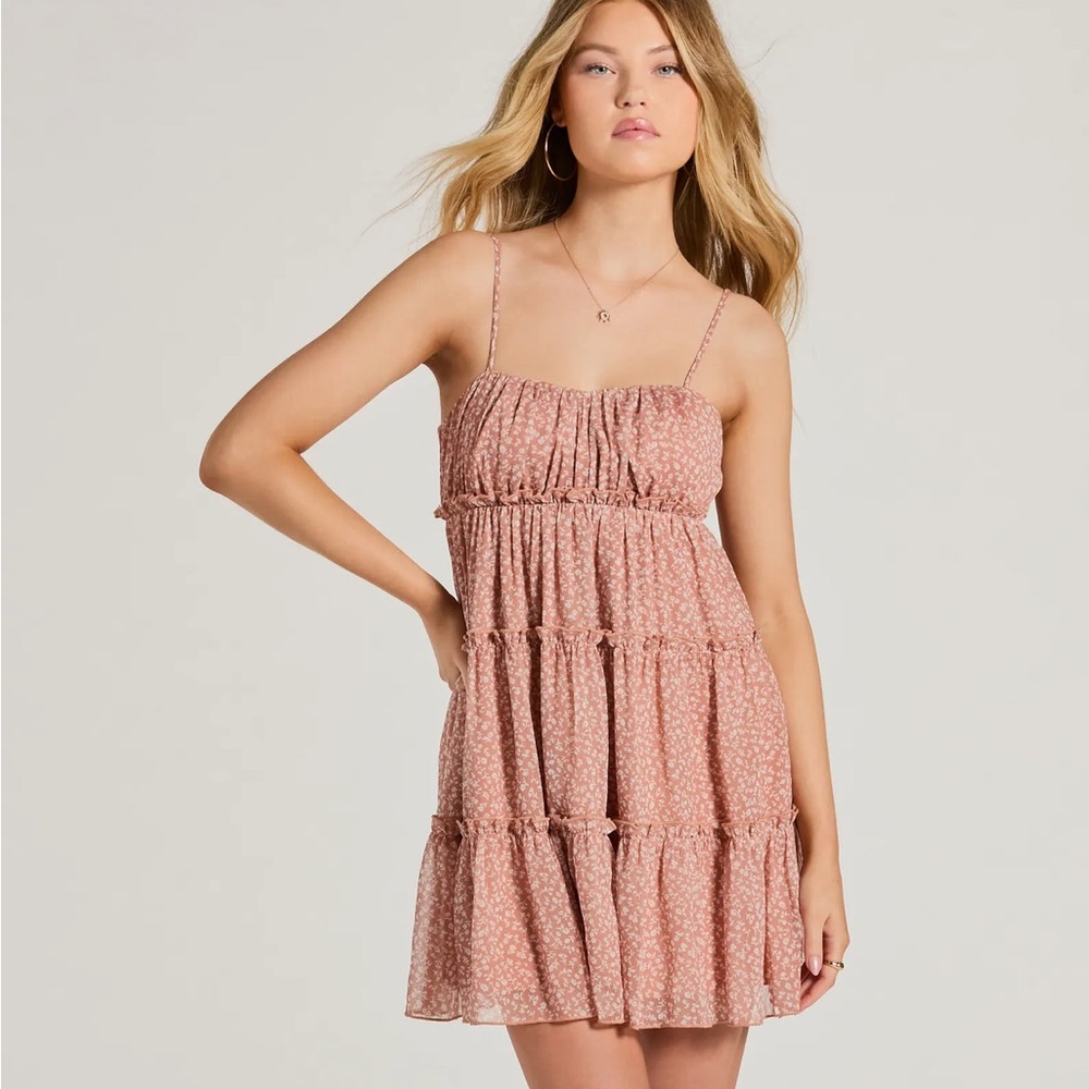 Windsor Pink Floral Mini Dress